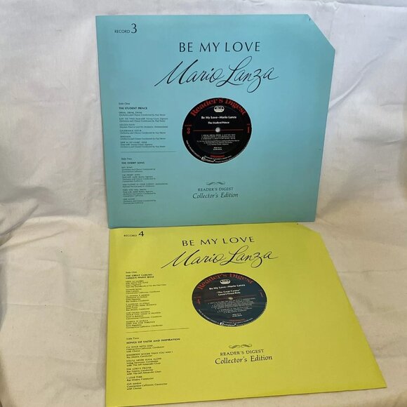 Mario Lanza Be My Love (Vinyl, 1968, 6x LP) Reader's Digest RDA 73-A NM Box Set - Picture 5 of 12